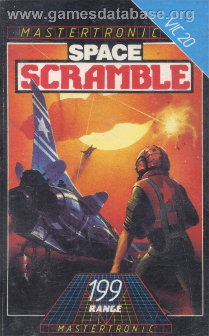 Space Scramble - Commodore VIC-20 - Artwork - Box