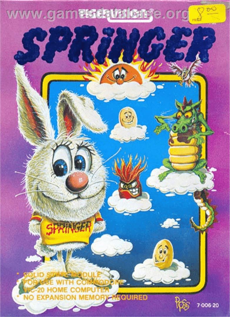Springer - Commodore VIC-20 - Artwork - Box