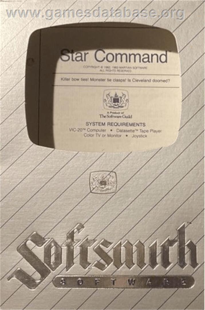 Star Command - Commodore VIC-20 - Artwork - Box