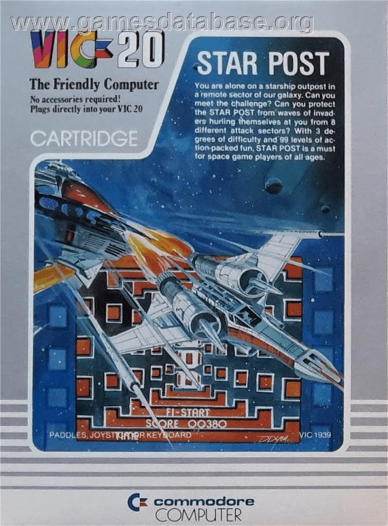 Star Post - Commodore VIC-20 - Artwork - Box