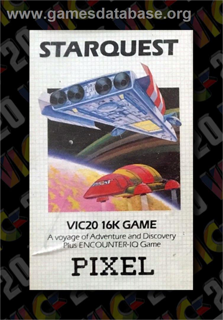 Star Quest: Rescue at Rigel - Commodore VIC-20 - Artwork - Box