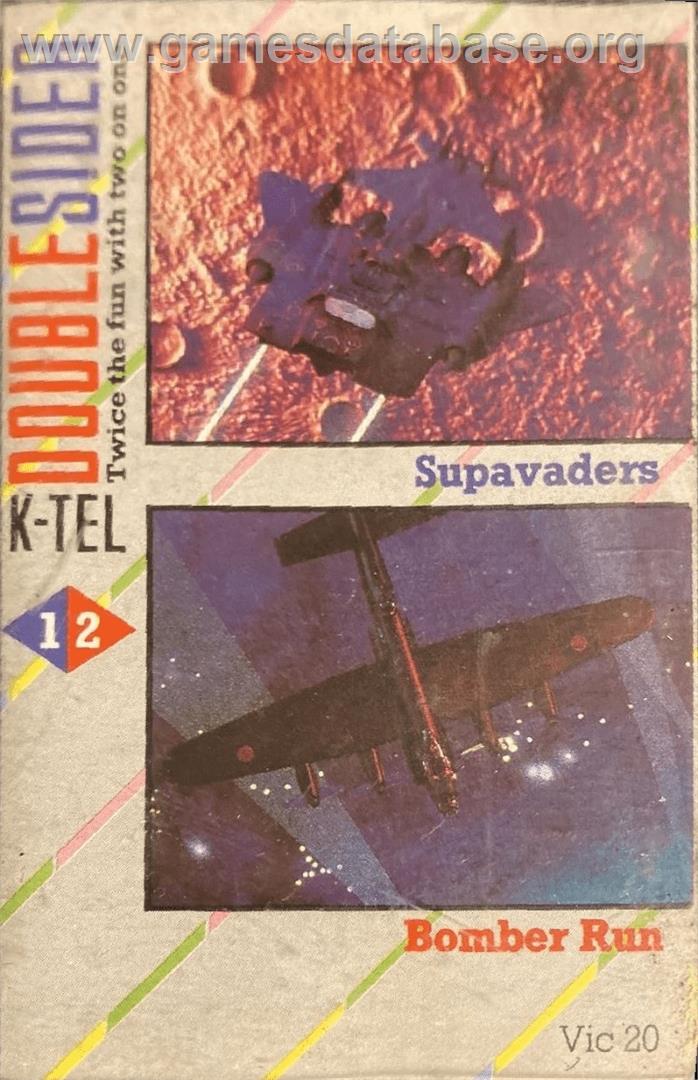 Supavaders - Commodore VIC-20 - Artwork - Box