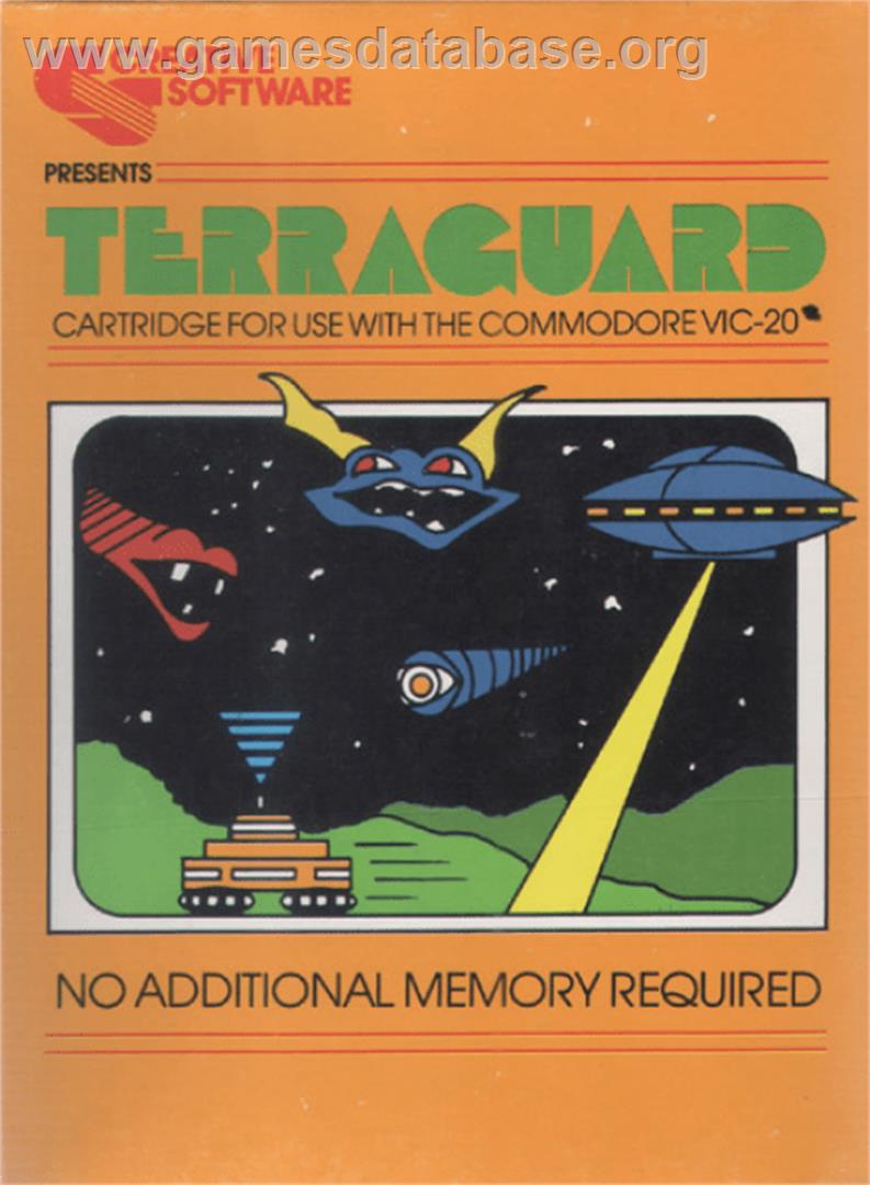 Terraguard - Commodore VIC-20 - Artwork - Box