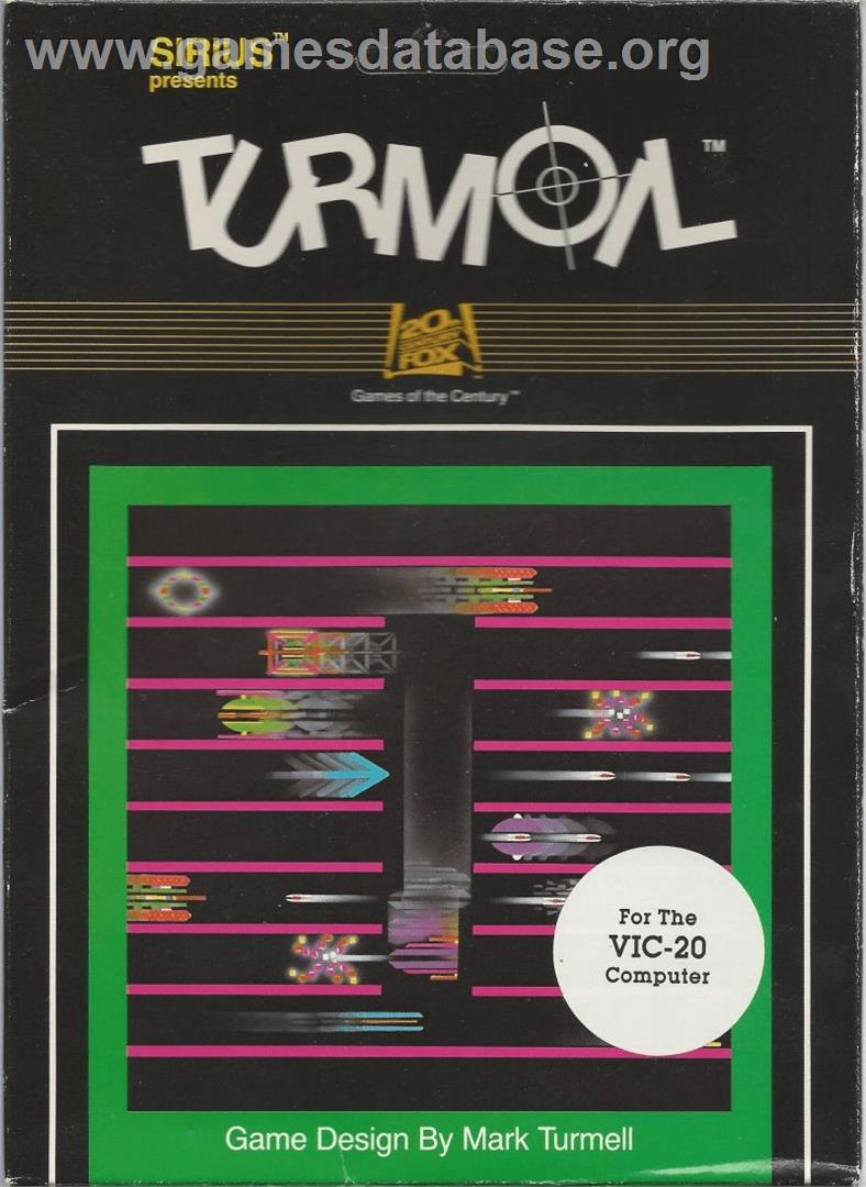 Turmoil - Commodore VIC-20 - Artwork - Box