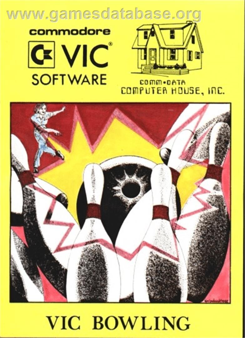 Vic Bowling - Commodore VIC-20 - Artwork - Box