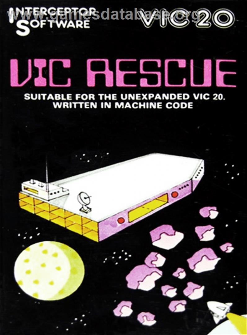 Vic Rescue - Commodore VIC-20 - Artwork - Box