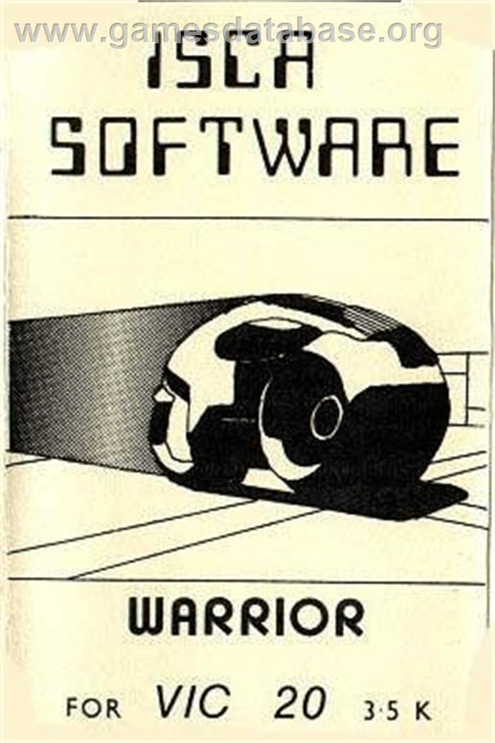 Warrior - Commodore VIC-20 - Artwork - Box