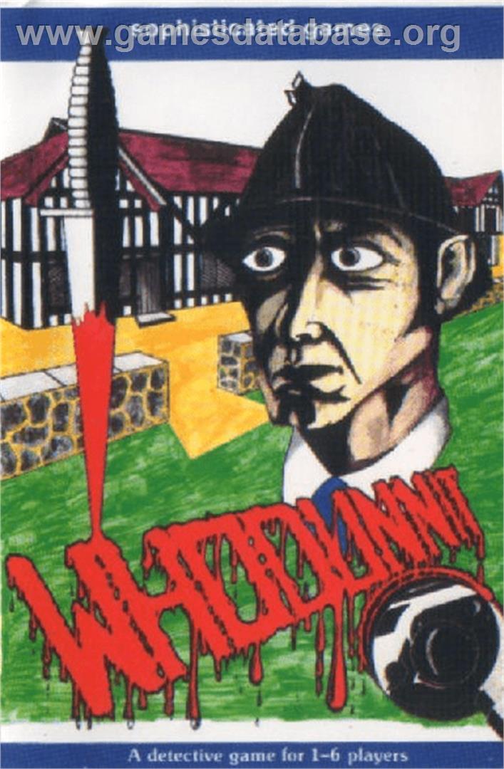 Whodunnit - Commodore VIC-20 - Artwork - Box