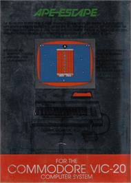 Box back cover for Ape Escape on the Commodore VIC-20.