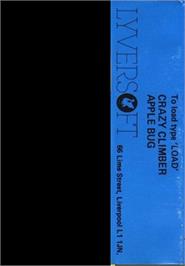 Box back cover for Apple Bug on the Commodore VIC-20.