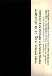 Box back cover for Castlemath on the Commodore VIC-20.