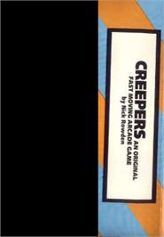 Box back cover for Creepers on the Commodore VIC-20.