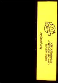 Box back cover for Gun Fight on the Commodore VIC-20.