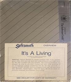 Box back cover for It's A Living on the Commodore VIC-20.