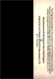 Box back cover for Multitron on the Commodore VIC-20.