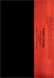 Box back cover for Orbis on the Commodore VIC-20.