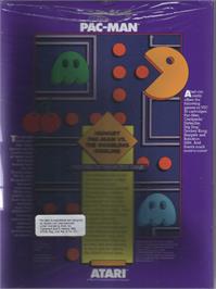Box back cover for Pac-Man on the Commodore VIC-20.