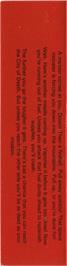 Box back cover for Skramble (Livewire) on the Commodore VIC-20.