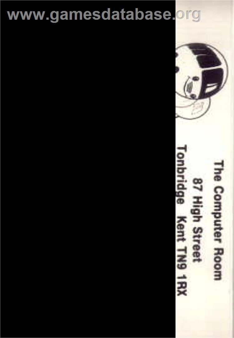 Alien Plague - Commodore VIC-20 - Artwork - Box Back