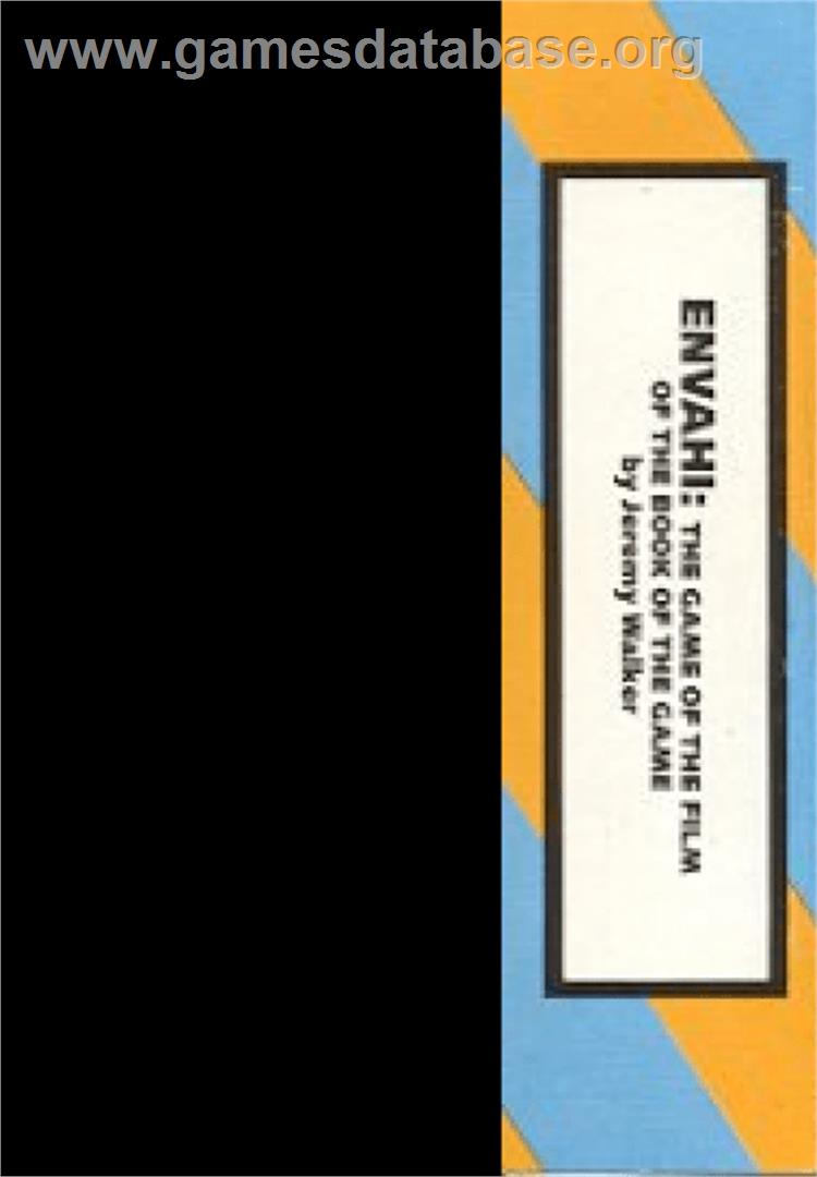 Envahi - Commodore VIC-20 - Artwork - Box Back