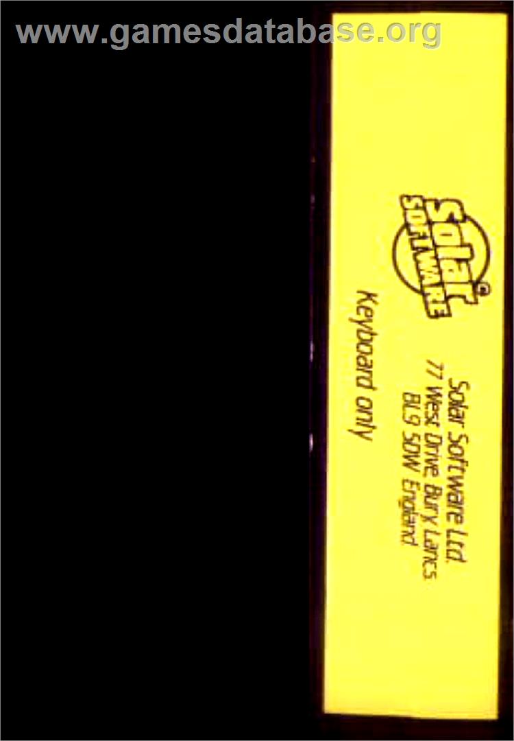 Gun Fight - Commodore VIC-20 - Artwork - Box Back