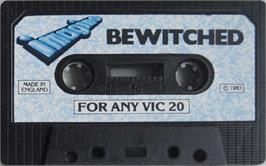 Cartridge artwork for Bewitched on the Commodore VIC-20.