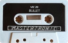 Cartridge artwork for Bullet on the Commodore VIC-20.