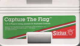 Cartridge artwork for Capture The Flag on the Commodore VIC-20.