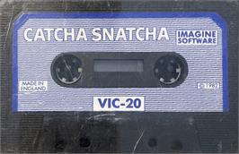 Cartridge artwork for Catcha Snatcha on the Commodore VIC-20.