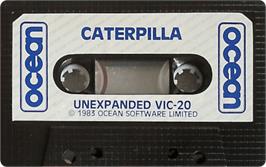 Cartridge artwork for Caterpilla on the Commodore VIC-20.