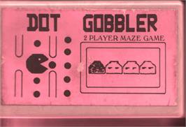 Cartridge artwork for Dot Gobbler on the Commodore VIC-20.
