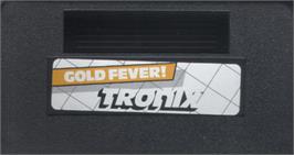 Cartridge artwork for Gold Fever on the Commodore VIC-20.