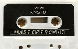 Cartridge artwork for King Tut on the Commodore VIC-20.