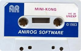 Cartridge artwork for Mini Kong on the Commodore VIC-20.