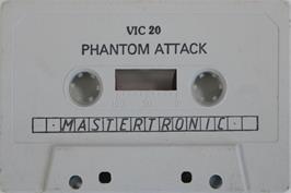 Cartridge artwork for Phantom Attack on the Commodore VIC-20.