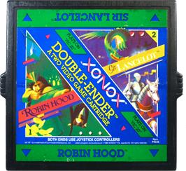 Cartridge artwork for Robin Hood on the Commodore VIC-20.