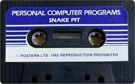 Cartridge artwork for Snake Pit on the Commodore VIC-20.