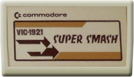 Cartridge artwork for Super Smash on the Commodore VIC-20.