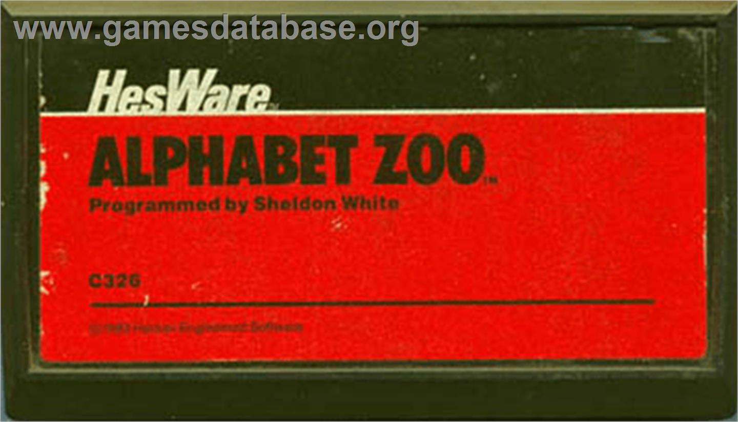 Alphabet Zoo - Commodore VIC-20 - Artwork - Cartridge