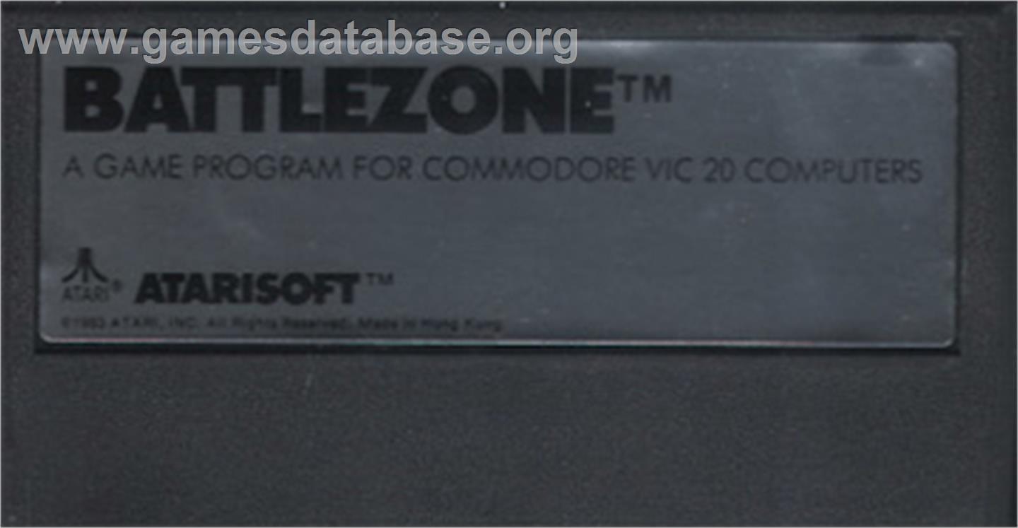 Battlezone - Commodore VIC-20 - Artwork - Cartridge
