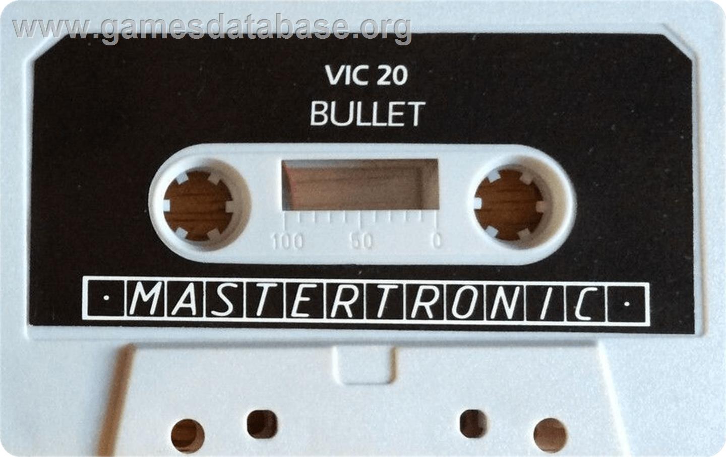 Bullet - Commodore VIC-20 - Artwork - Cartridge