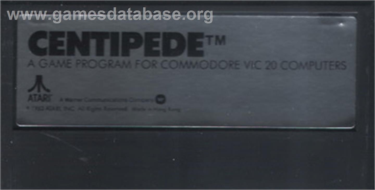 Centipede - Commodore VIC-20 - Artwork - Cartridge