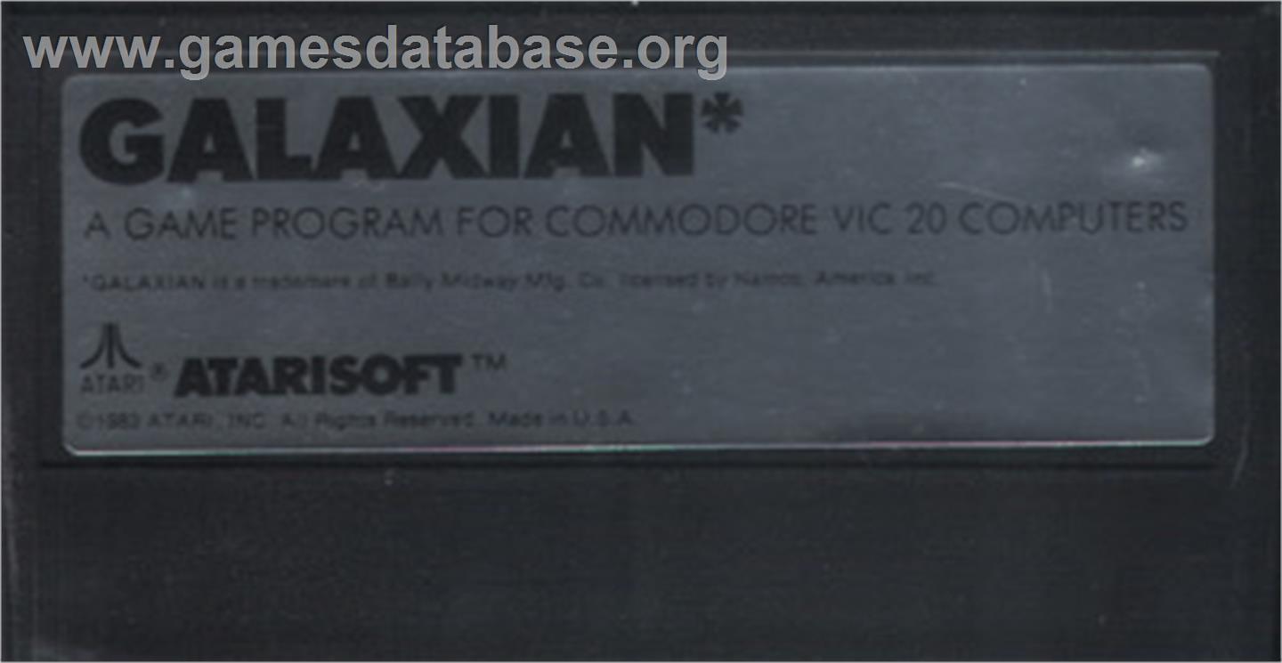 Galaxian - Commodore VIC-20 - Artwork - Cartridge