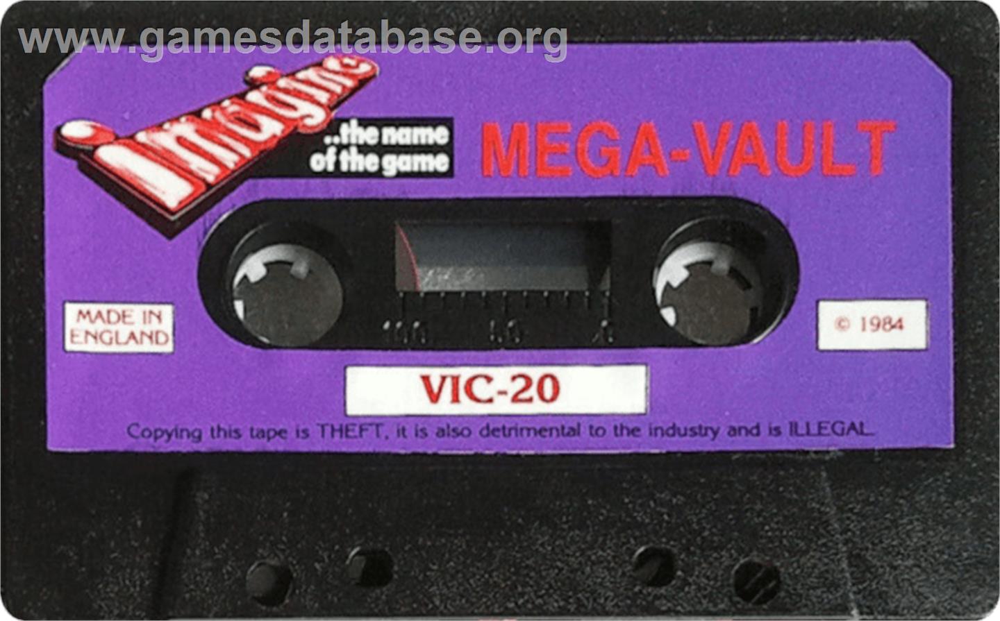 Mega Vault - Commodore VIC-20 - Artwork - Cartridge