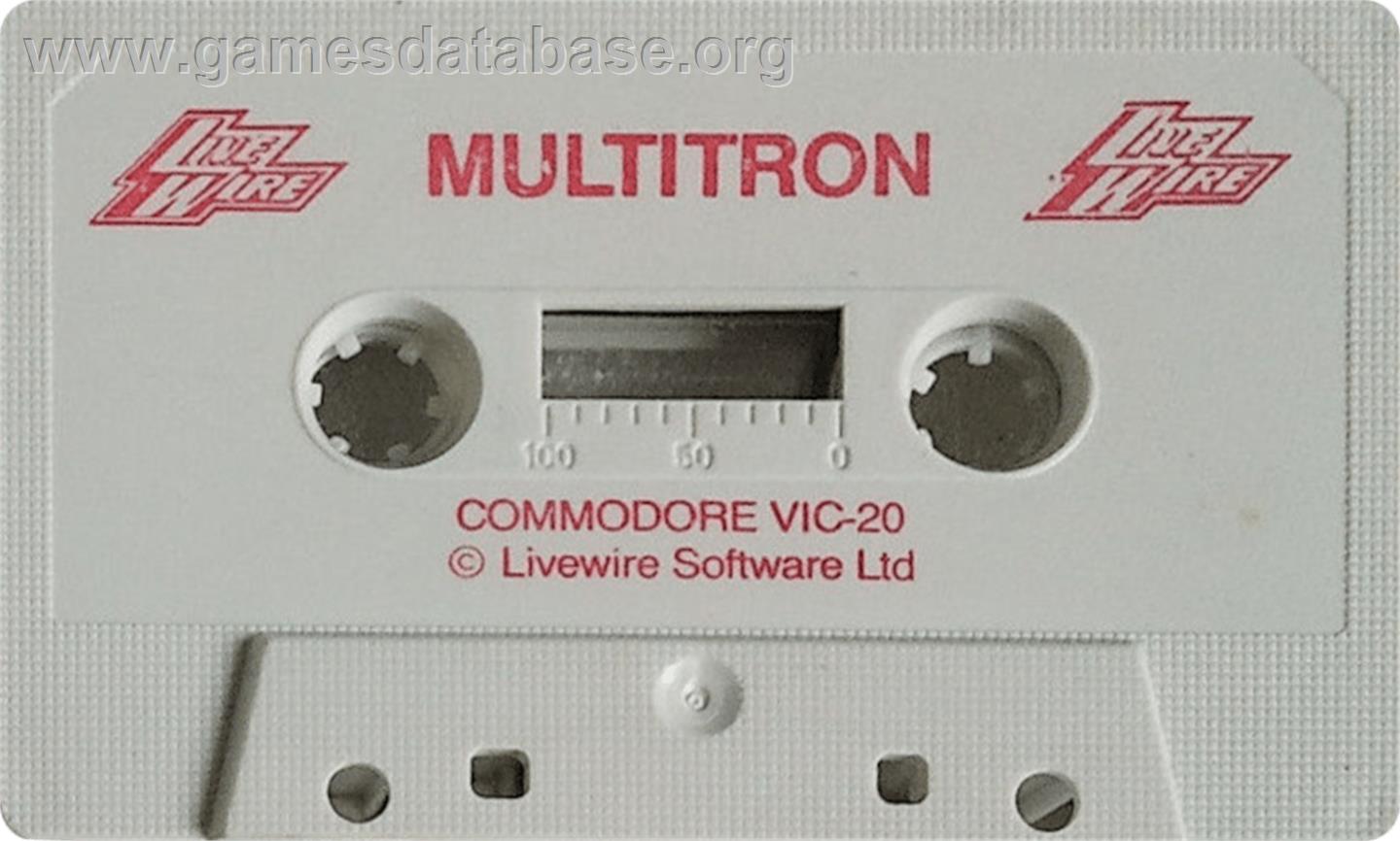 Multitron - Commodore VIC-20 - Artwork - Cartridge