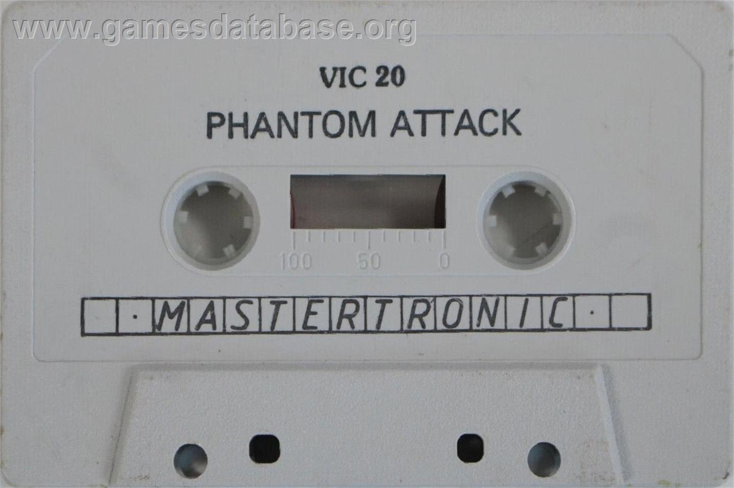 Phantom Attack - Commodore VIC-20 - Artwork - Cartridge