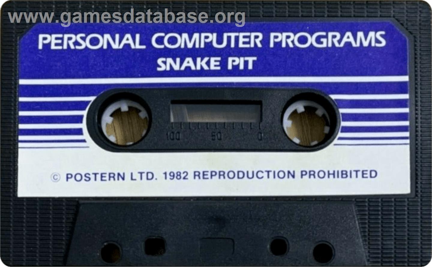 Snake Pit - Commodore VIC-20 - Artwork - Cartridge