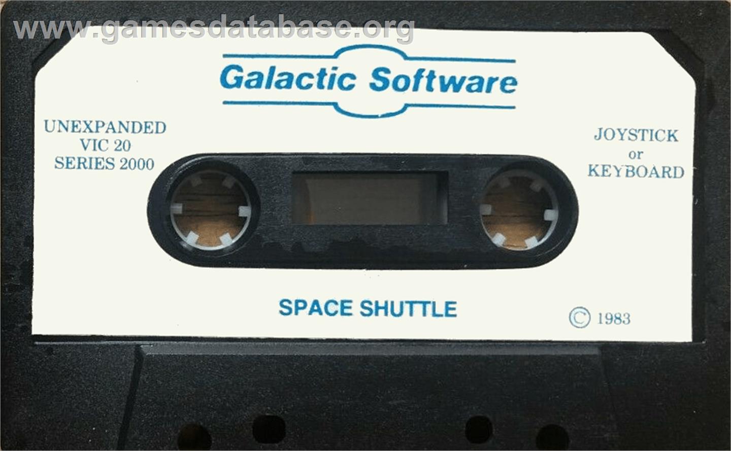 Space Shuttle - Commodore VIC-20 - Artwork - Cartridge