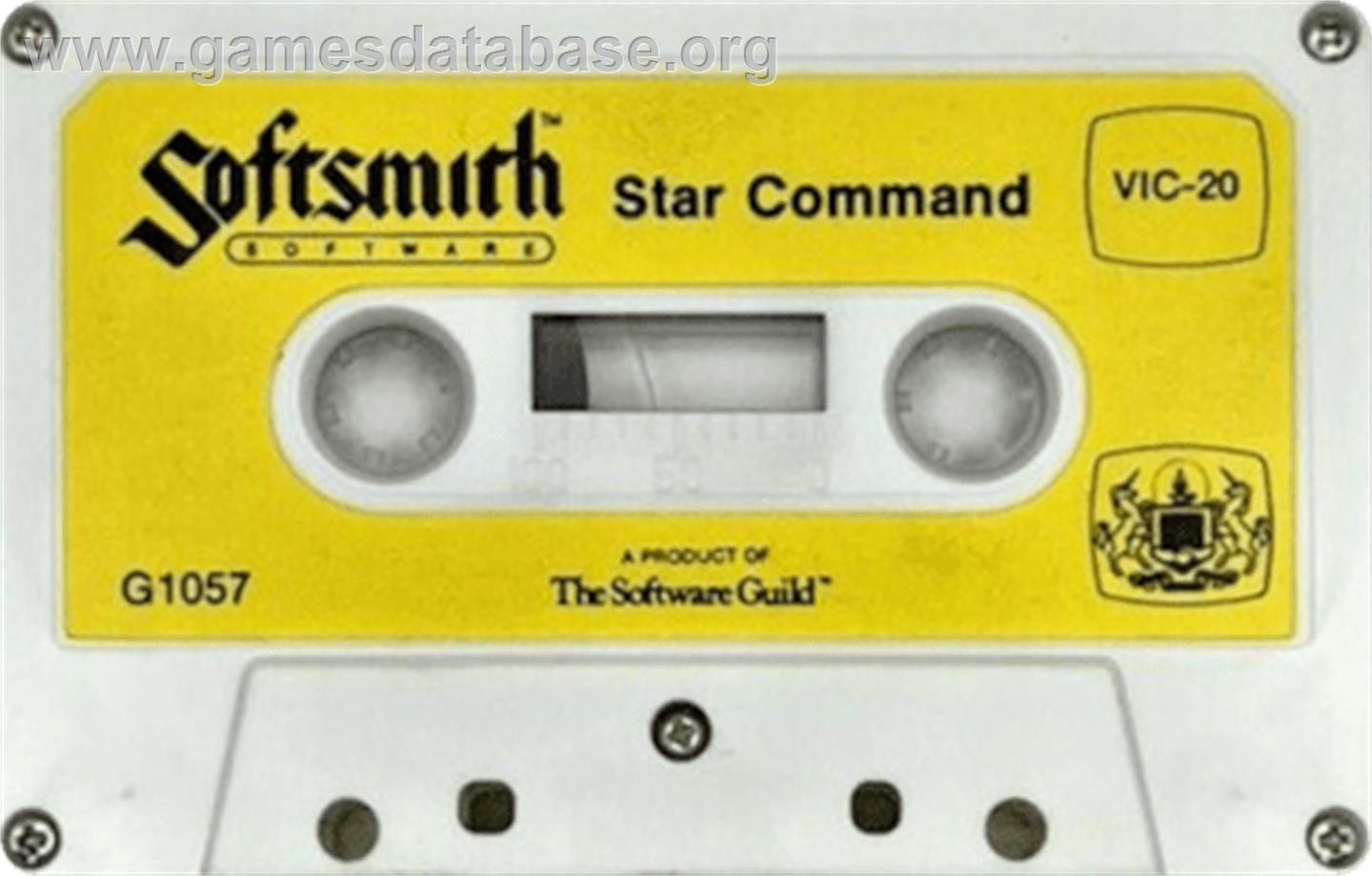Star Command - Commodore VIC-20 - Artwork - Cartridge