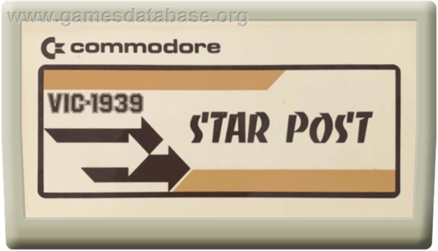 Star Post - Commodore VIC-20 - Artwork - Cartridge